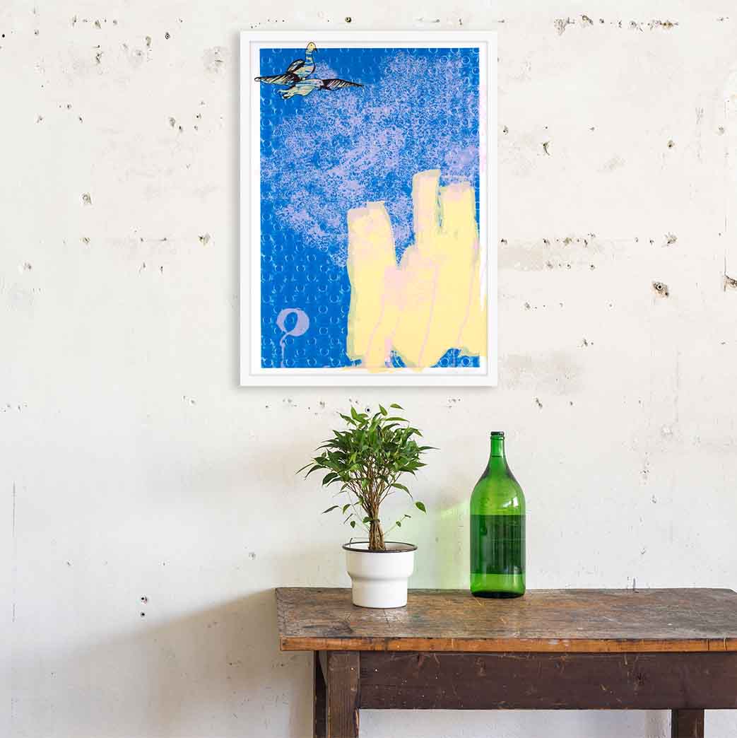 Tout ira bien même l'oiseau est trop paresseux pour voler