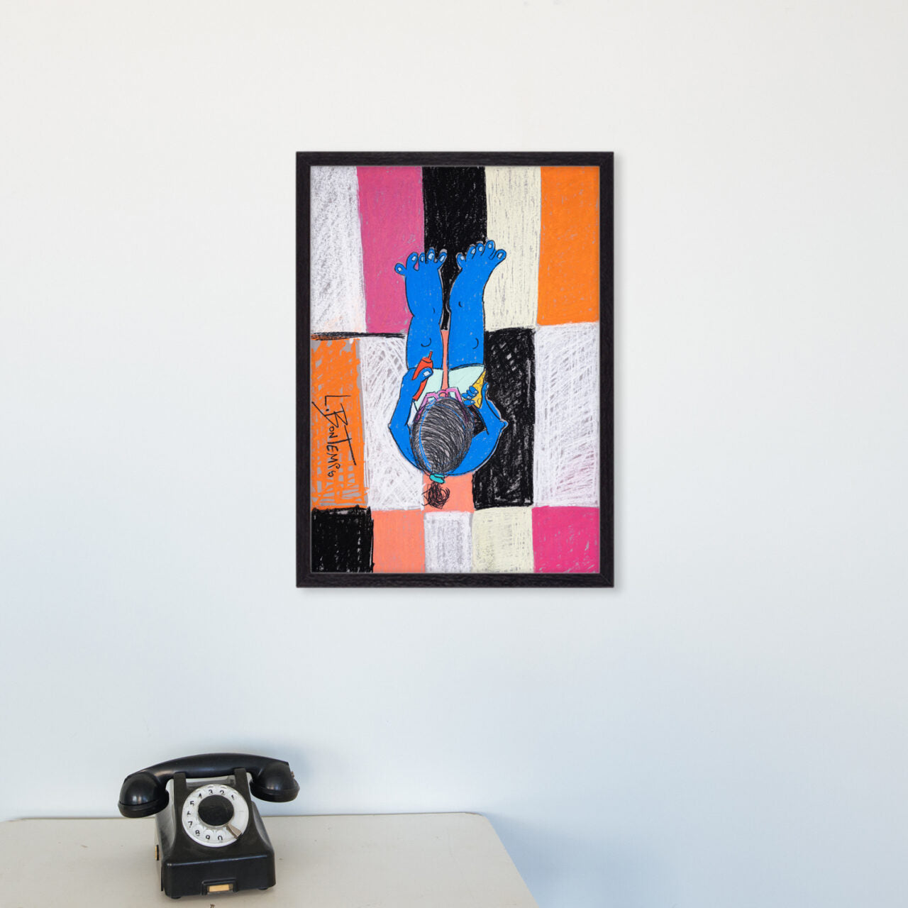 Girl having Cheese and Ketchup