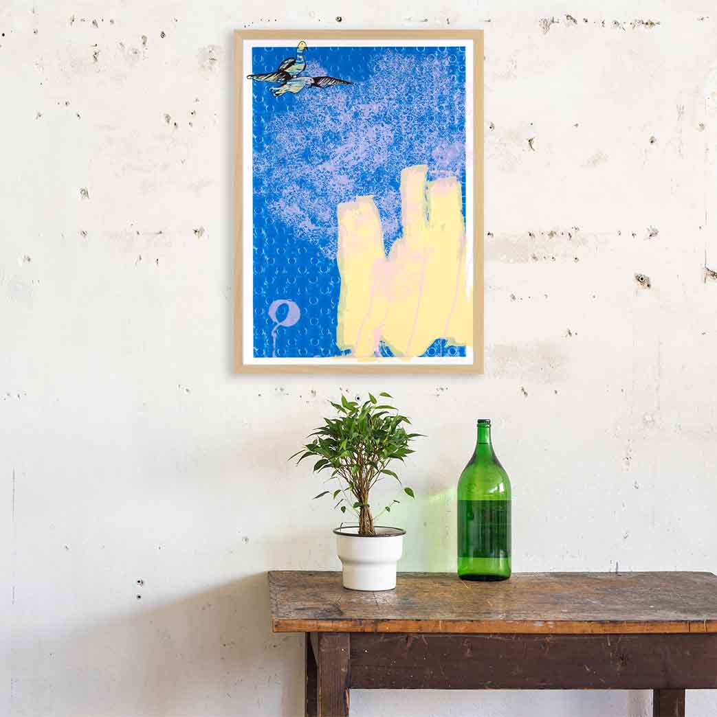 Tout ira bien même l'oiseau est trop paresseux pour voler