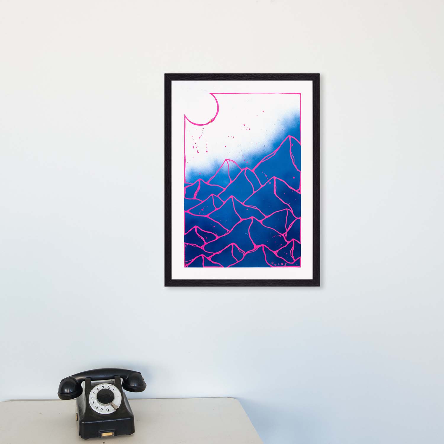 The pink and Blue