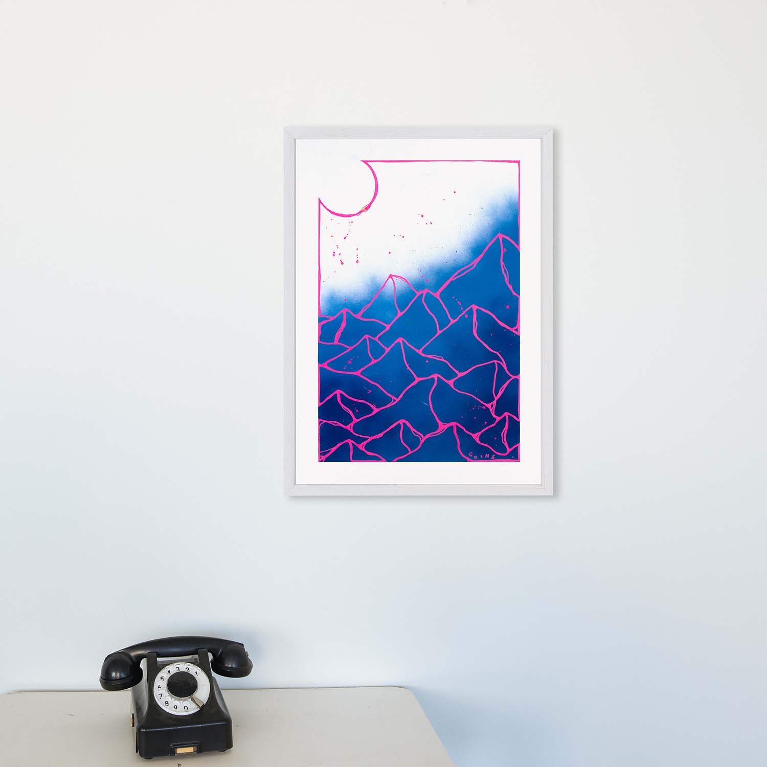 The pink and Blue