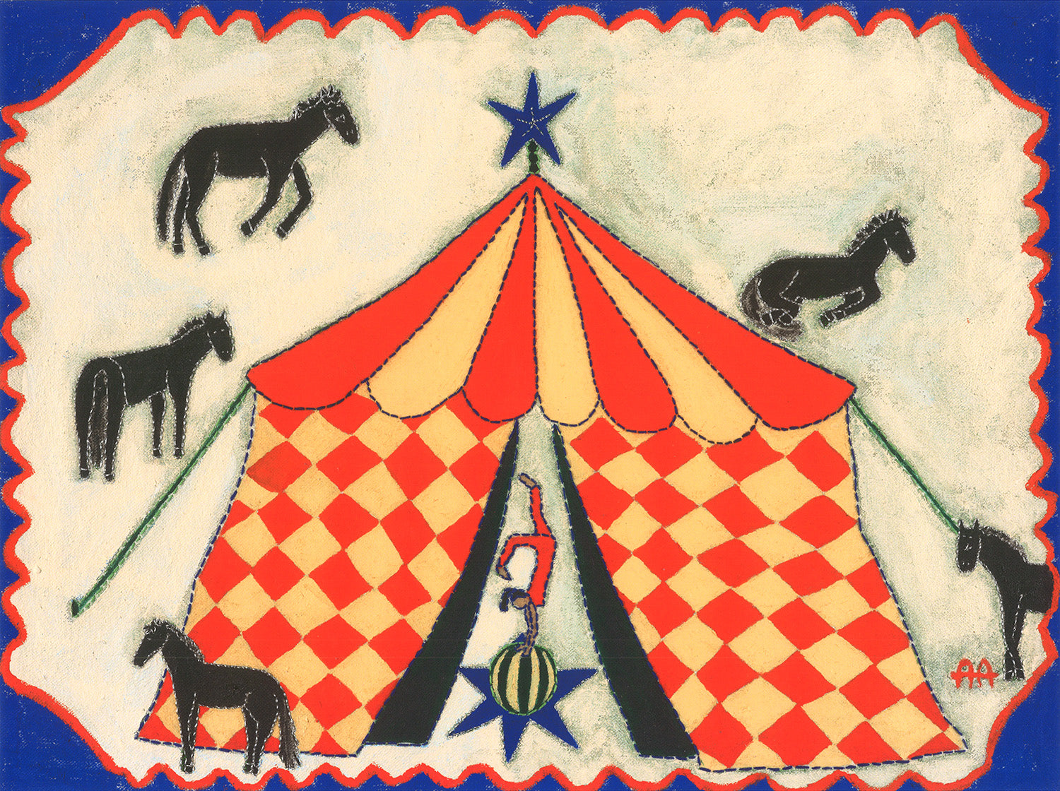 Horses at the Circus