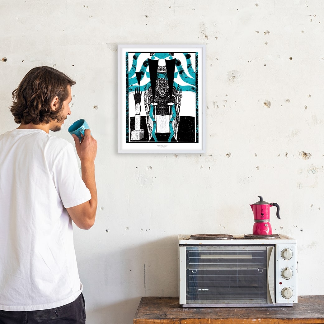 Emily Evans-Illustrated Man