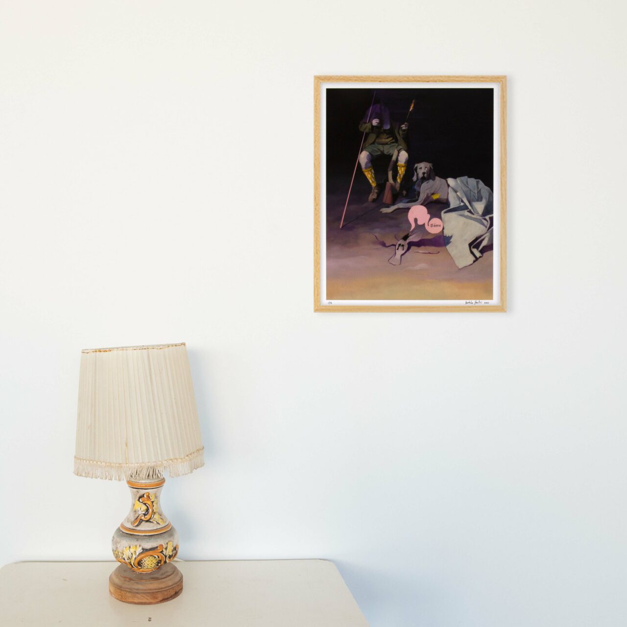 God lives in my dog's soul, the devil in his dog bowl