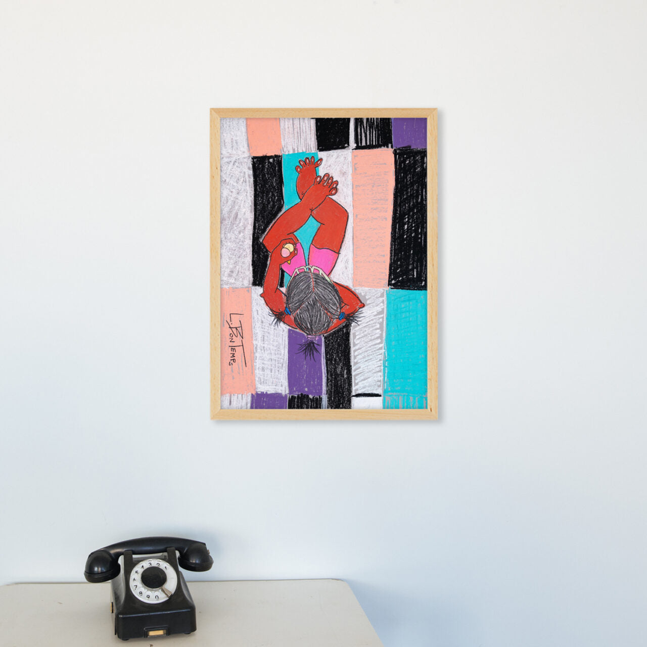 Girl eating an ice-cream