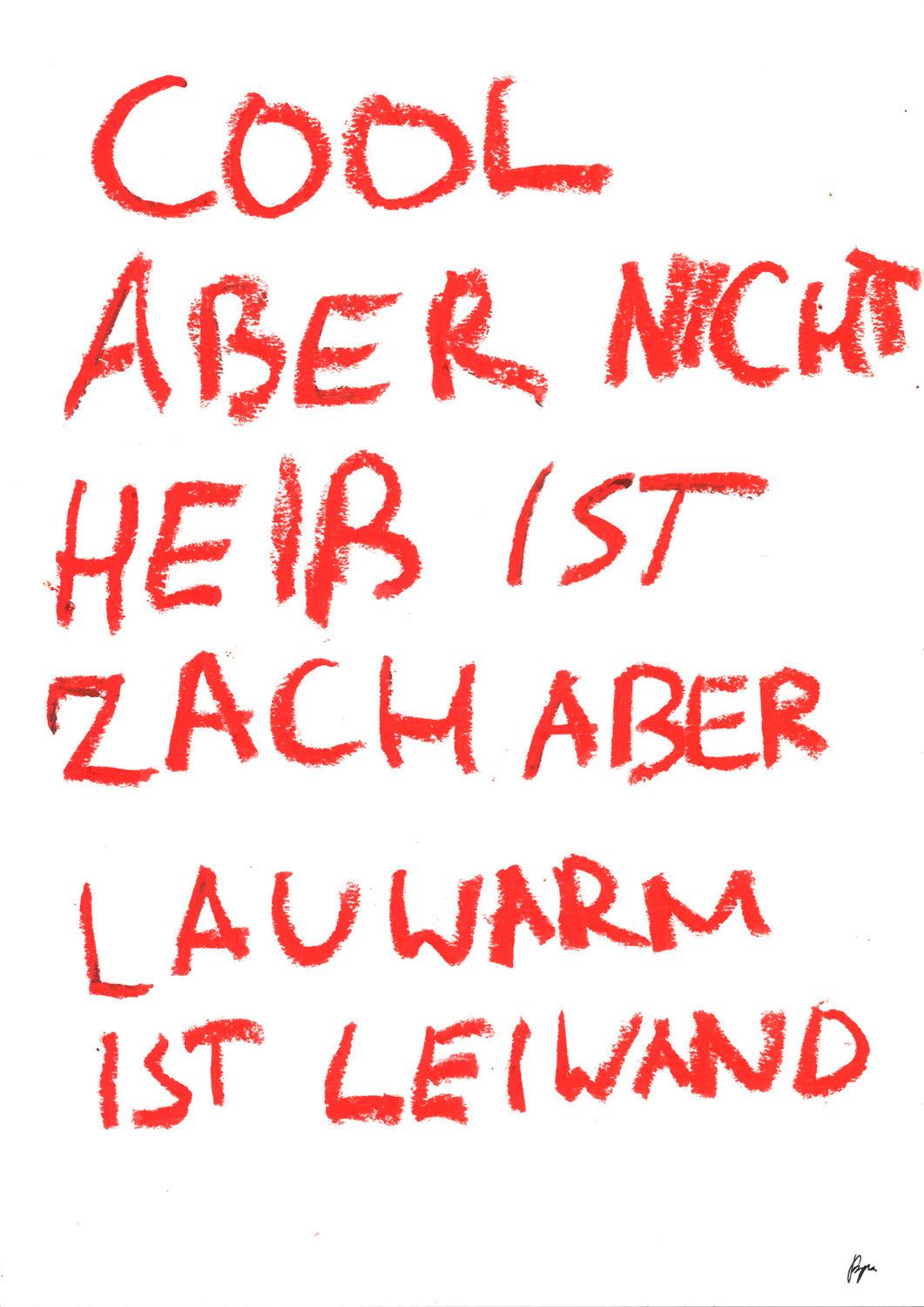 Kalenderspruch
