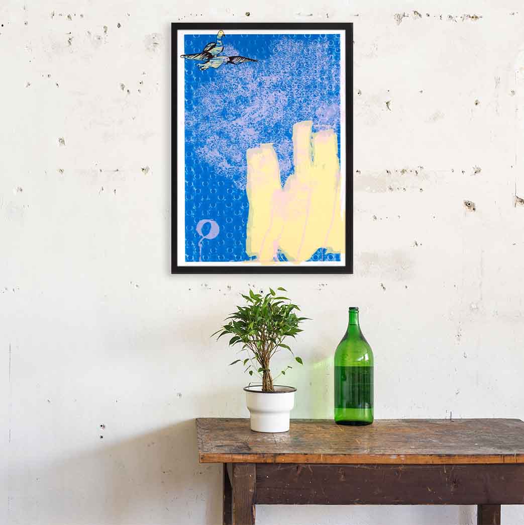 Tout ira bien même l'oiseau est trop paresseux pour voler