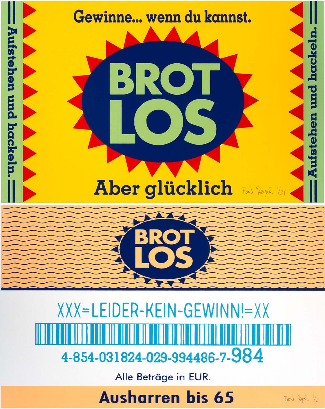 Brotlos 1x Front 1x Back