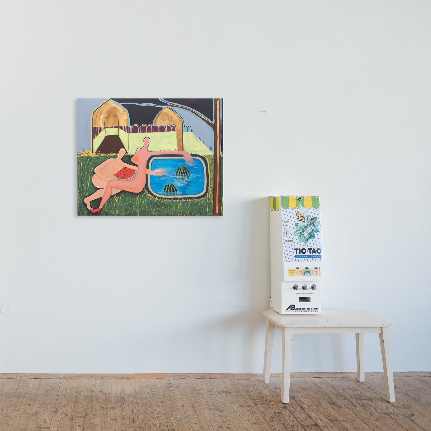 A piece of watermelon