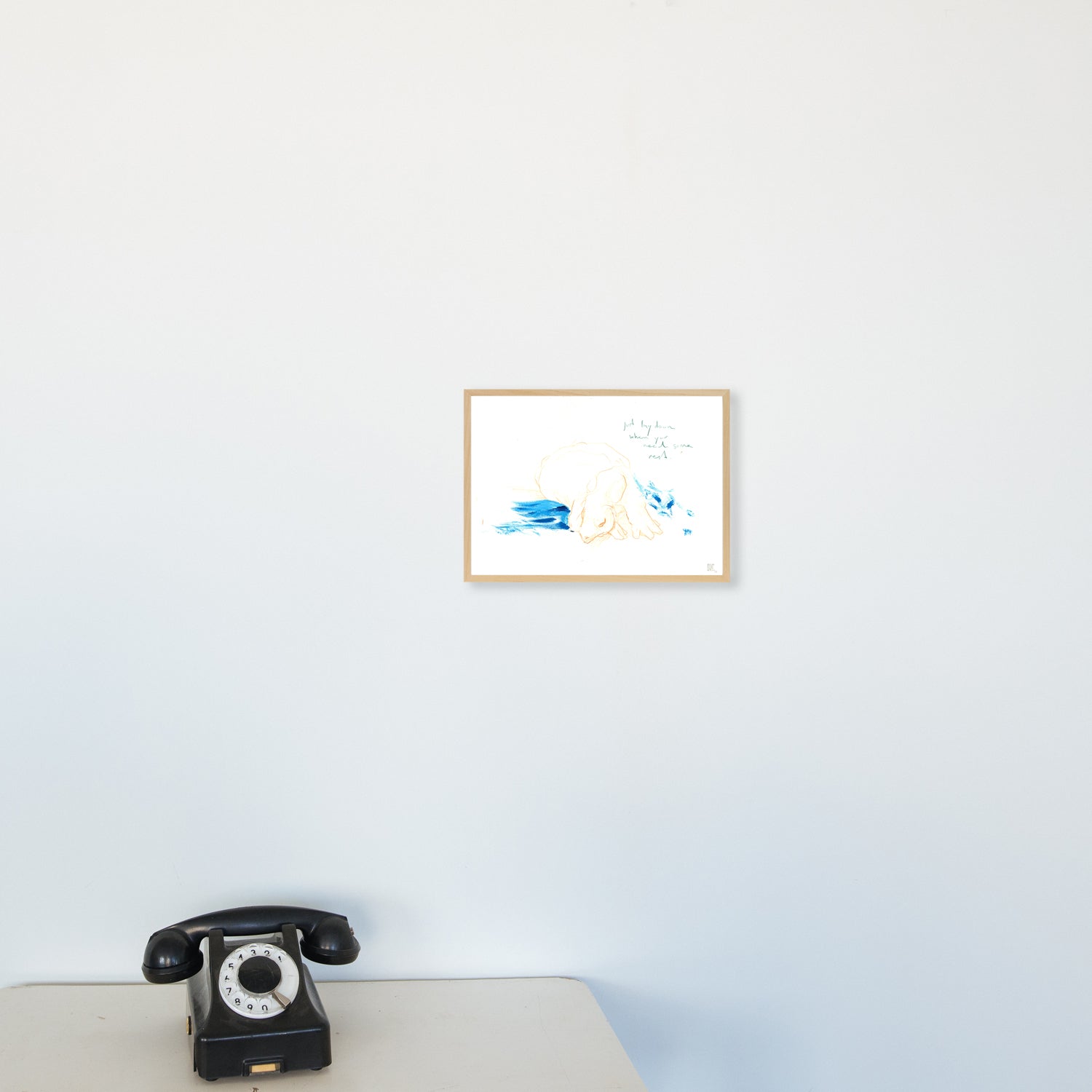 Just lay down when you need