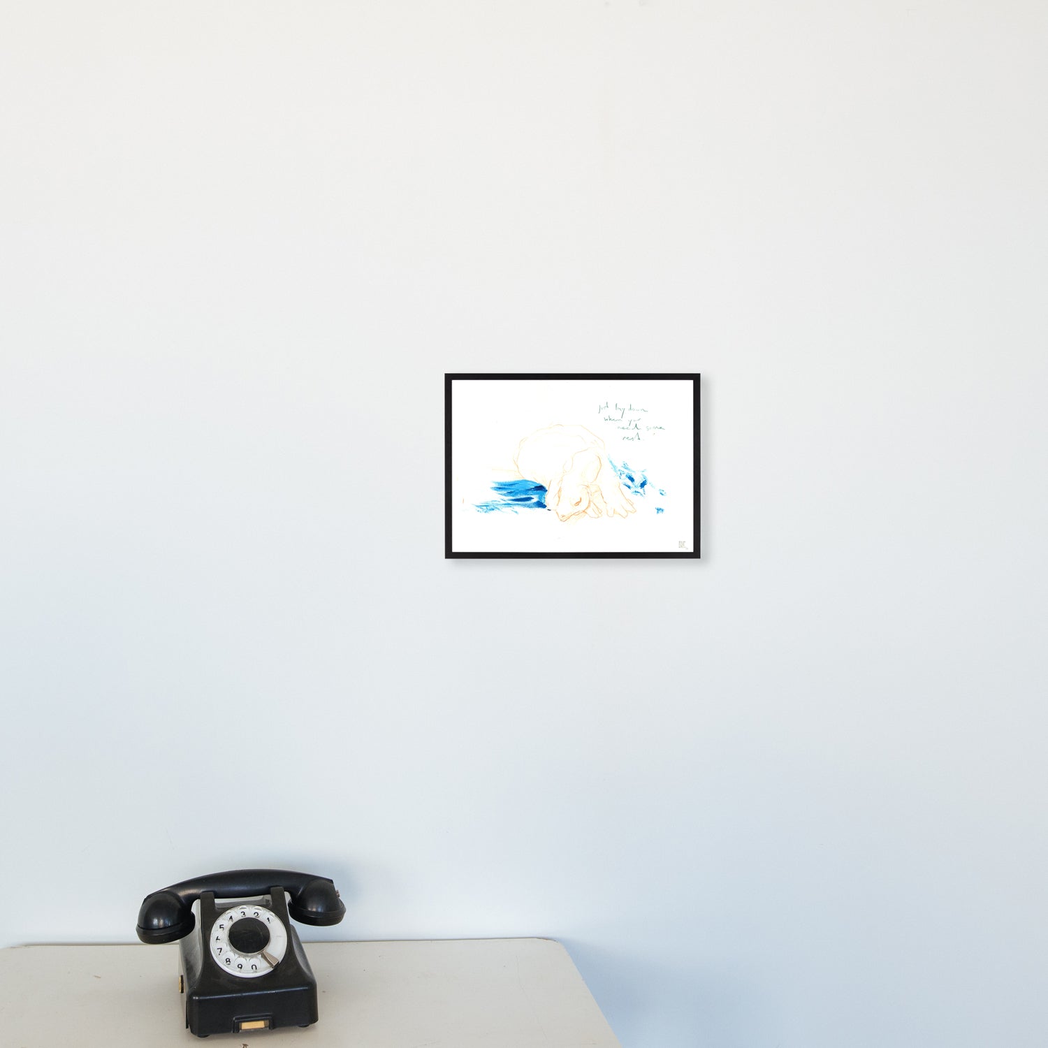 Just lay down when you need