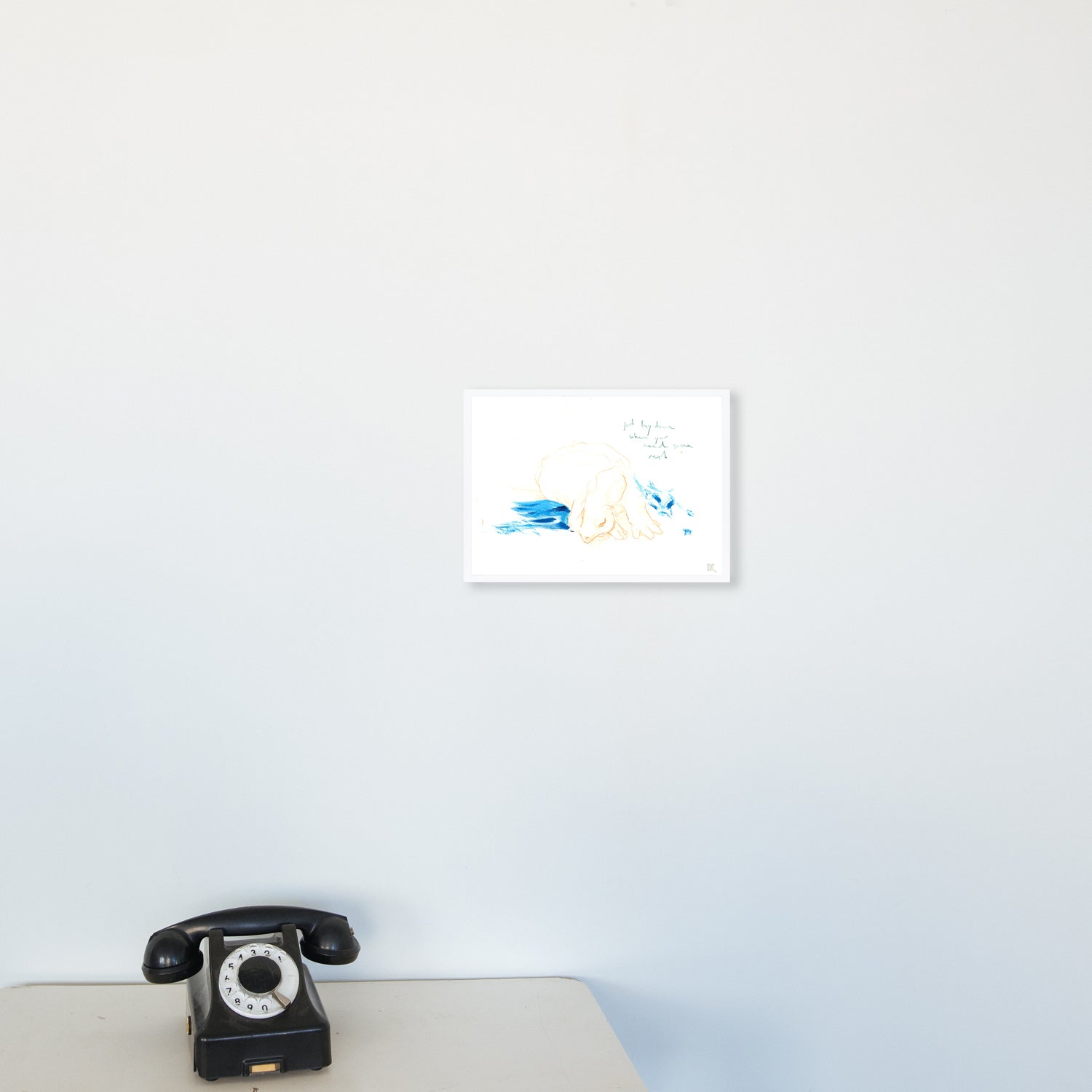 Just lay down when you need