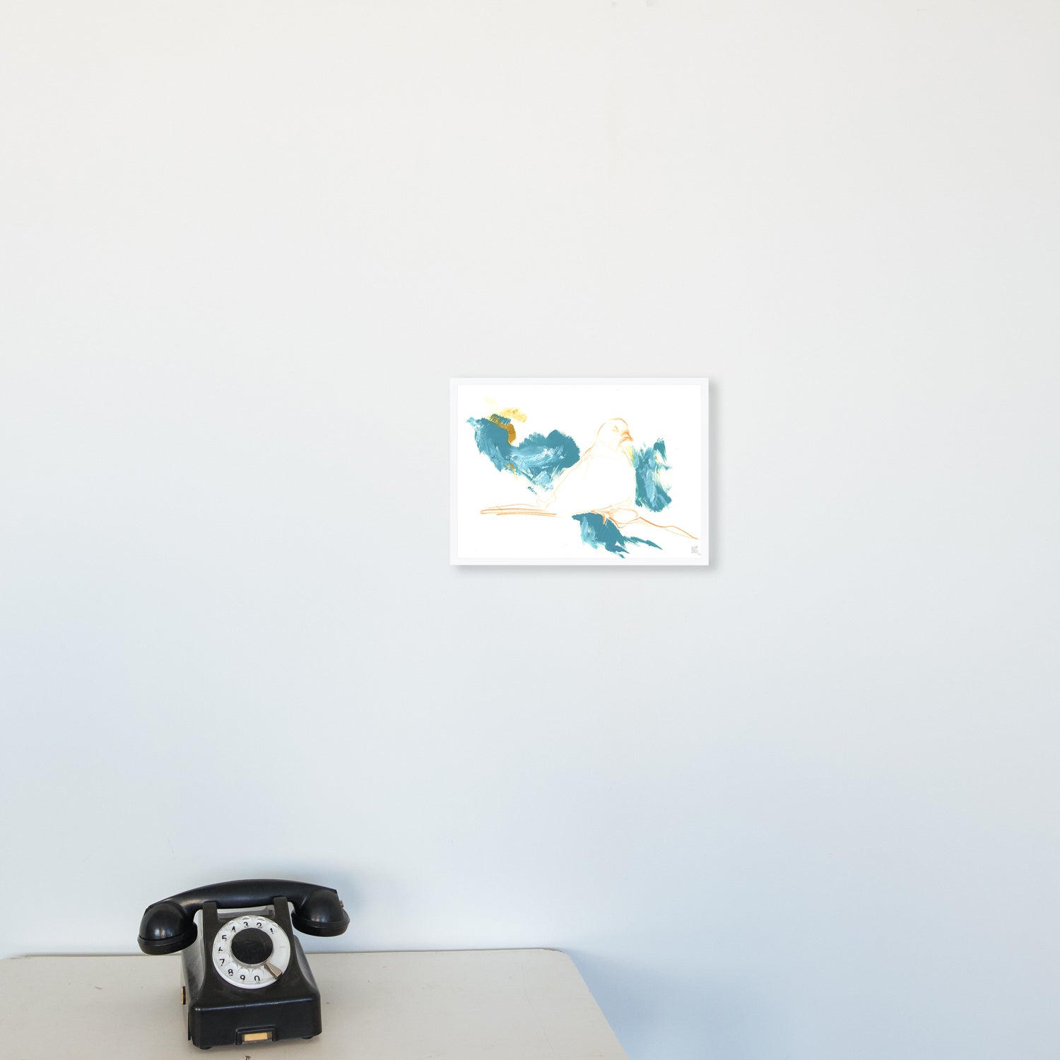 jeden Morgen um 10 uhr, unten am Olivenbaum