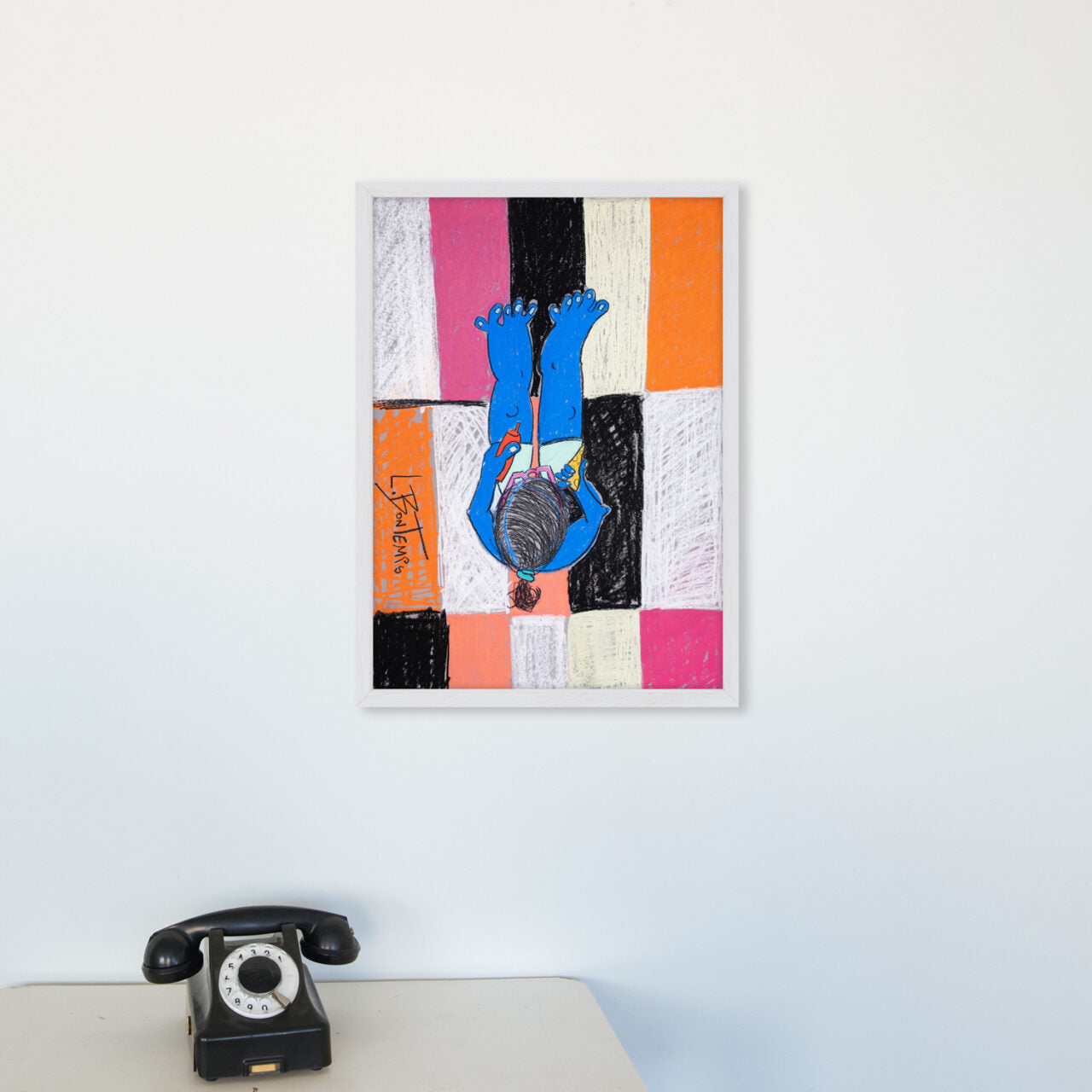 Girl having Cheese and Ketchup