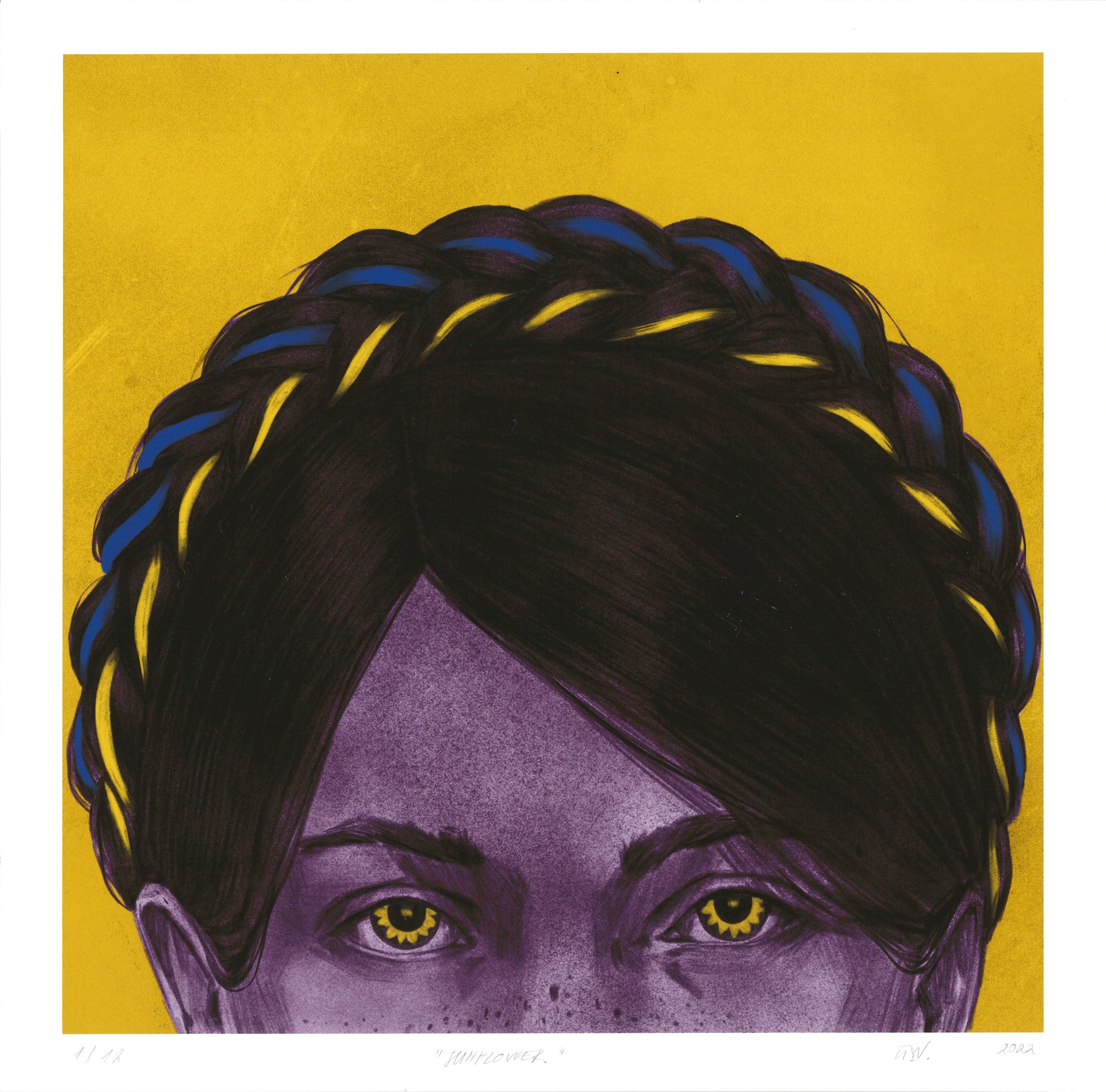 Sunflower- Ukraine Benefiz Print