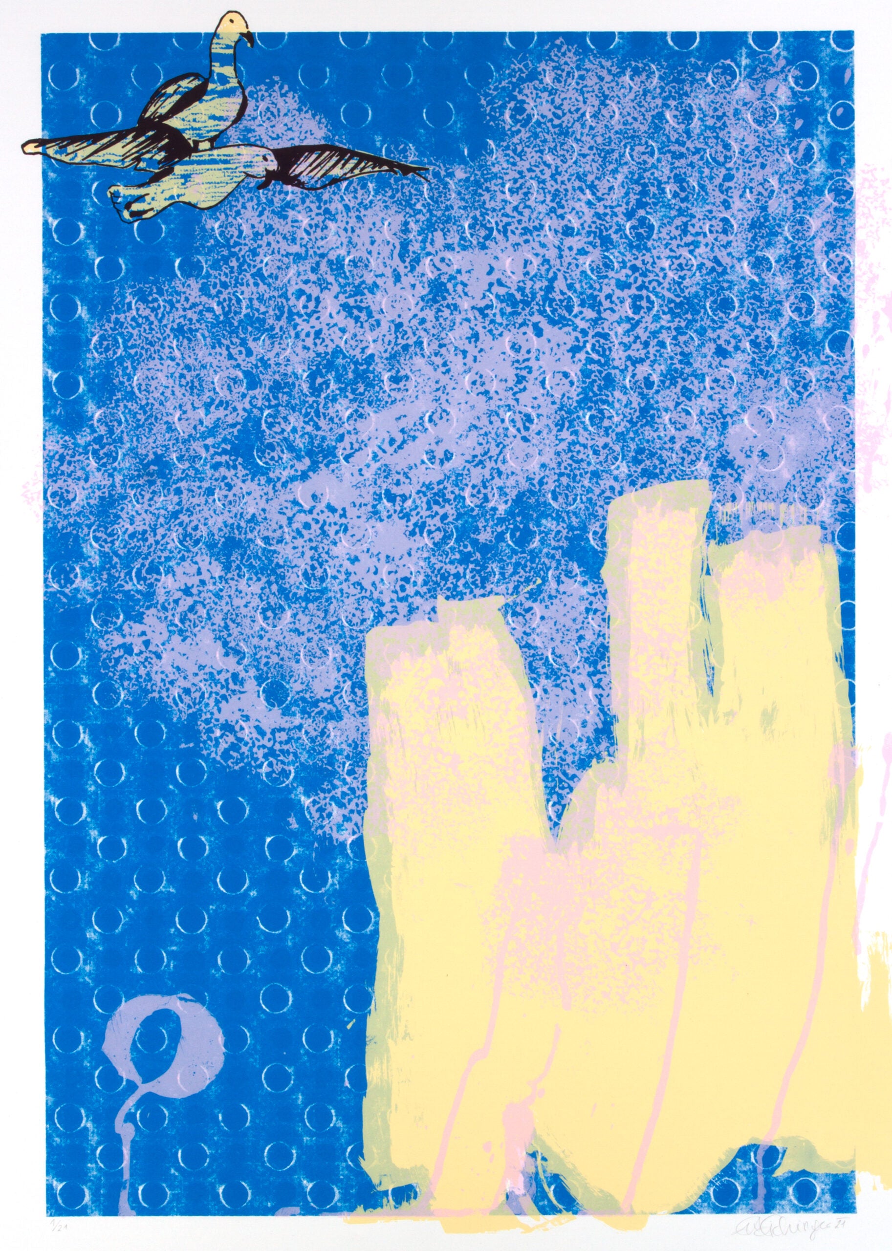 Tout ira bien même l'oiseau est trop paresseux pour voler