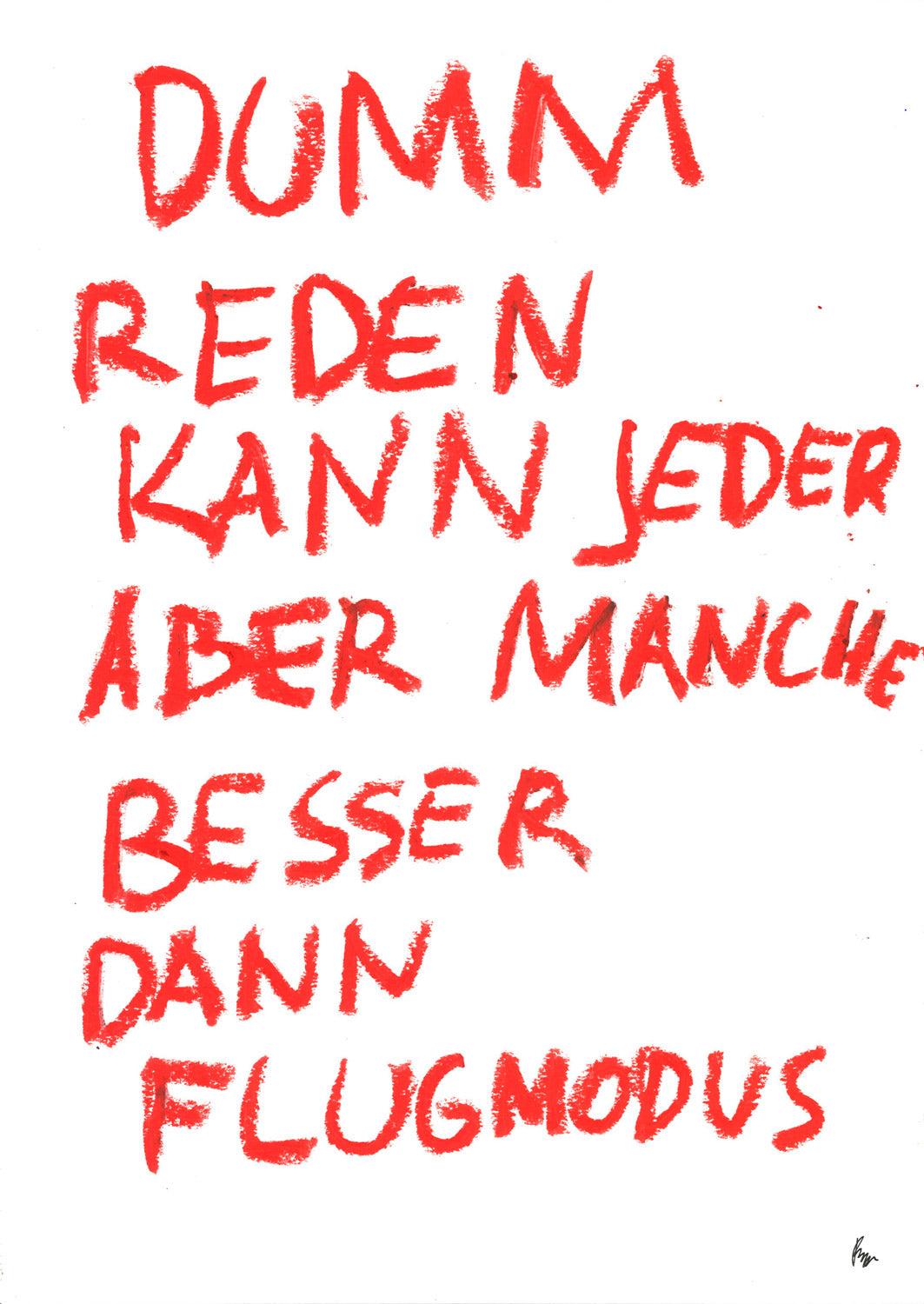Kalenderspruch