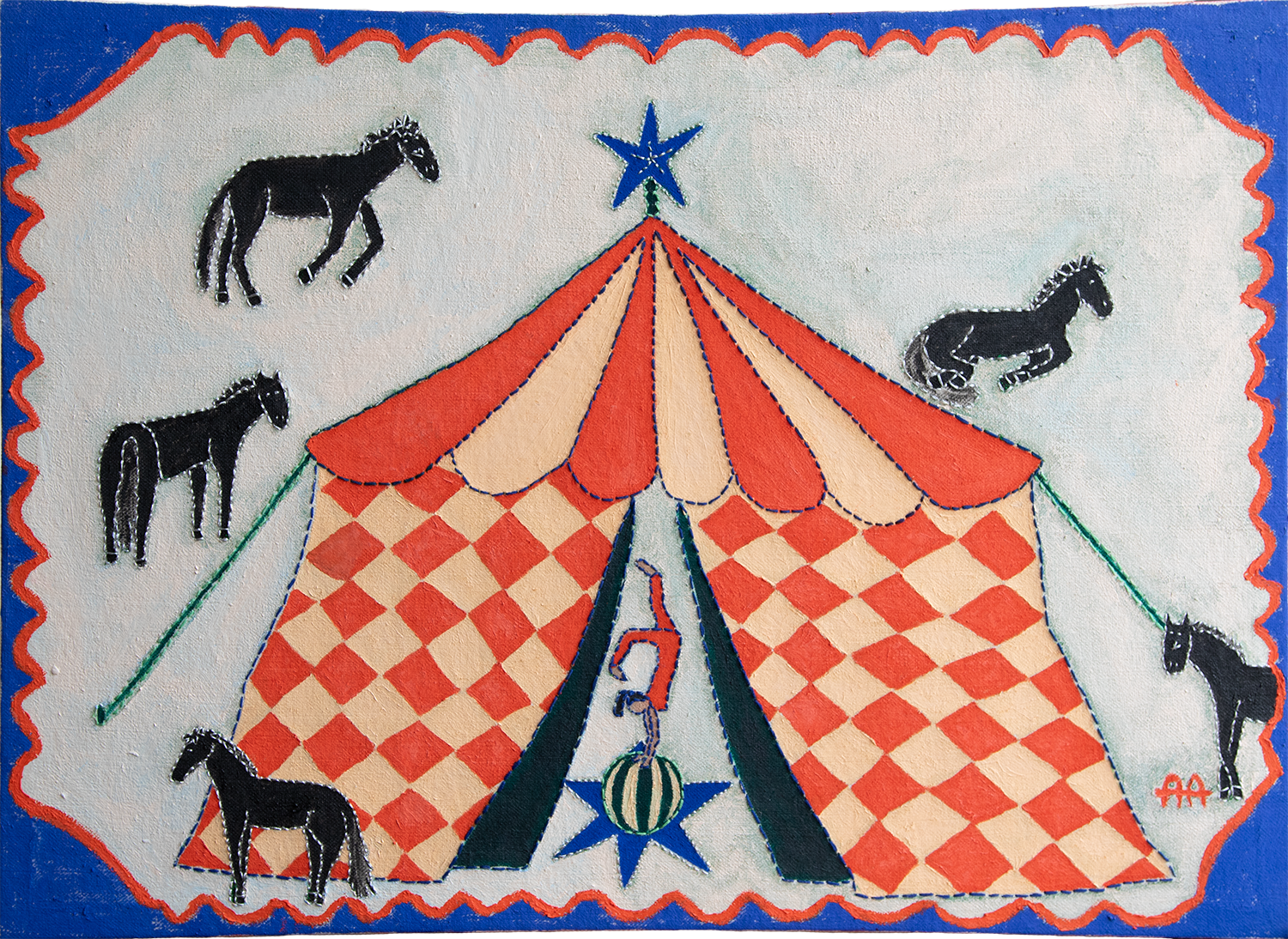 Horses at the Circus