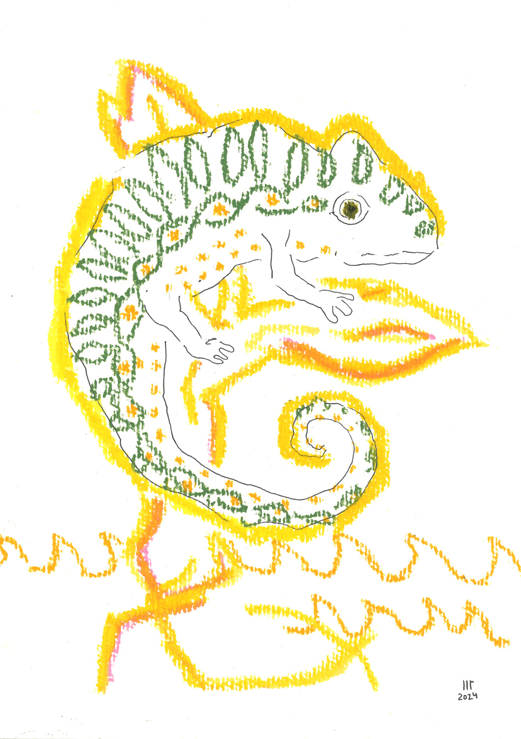 Fire Chameleon
