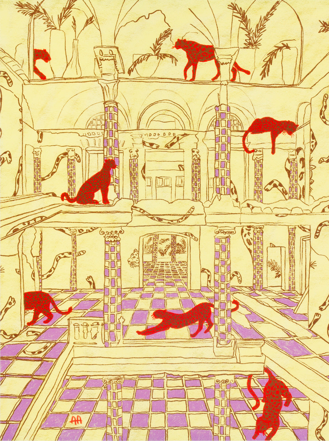 Lazy Leopards