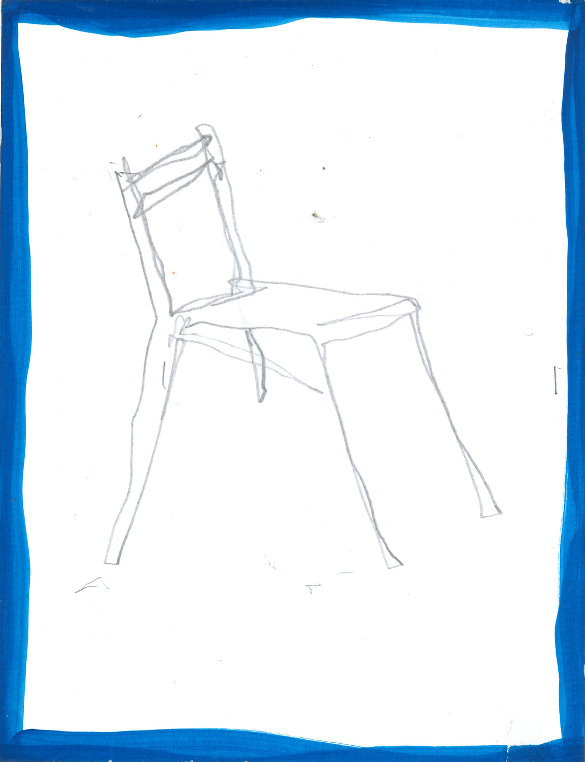 Sessel Blau