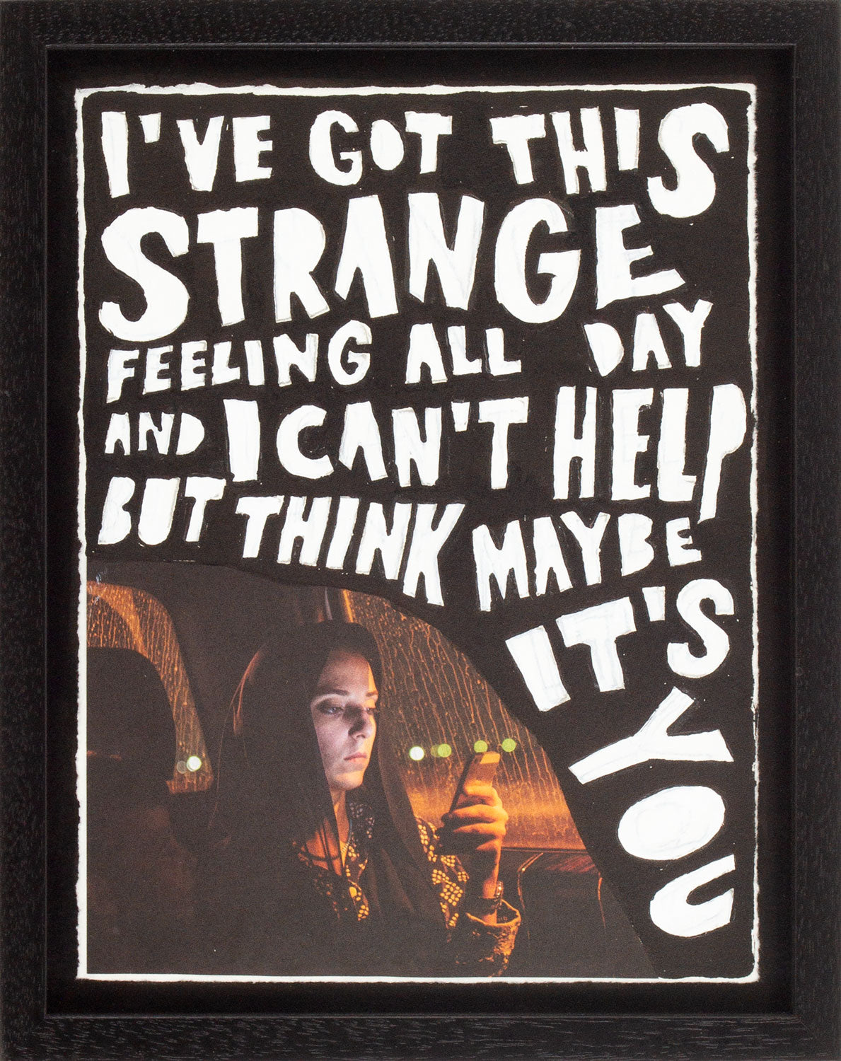 I‘ve Got This Strange Feeling All Day and I Can‘t Help...