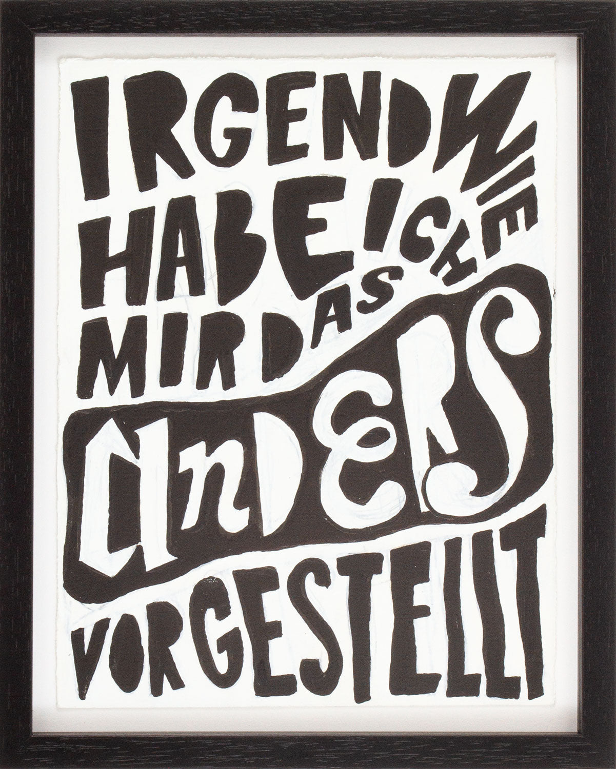 Irgendwie habe ich mir das anders vorgestellt