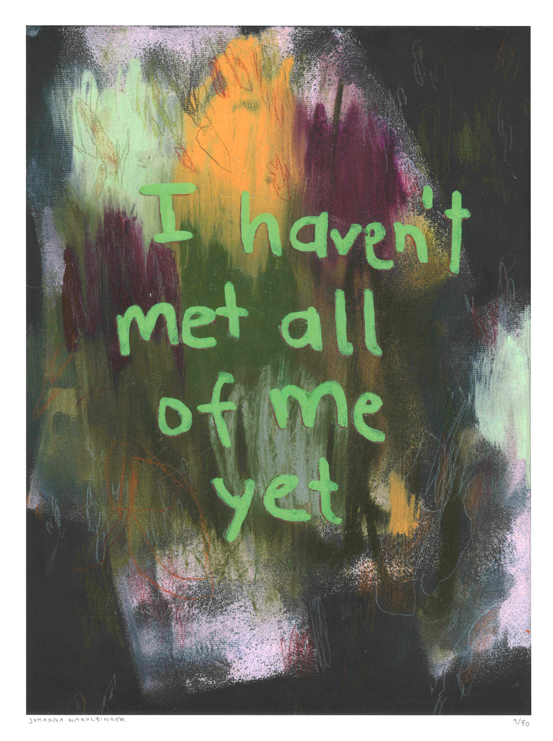 I haven't met all of me yet