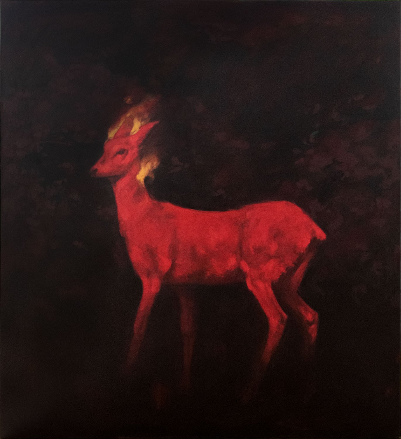 Burning Deer