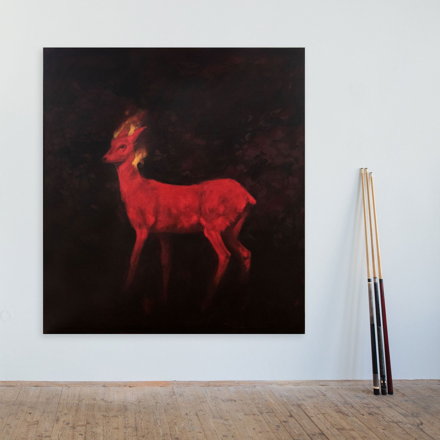 Burning Deer