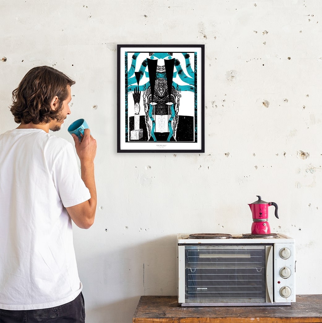 Emily Evans-Illustrated Man