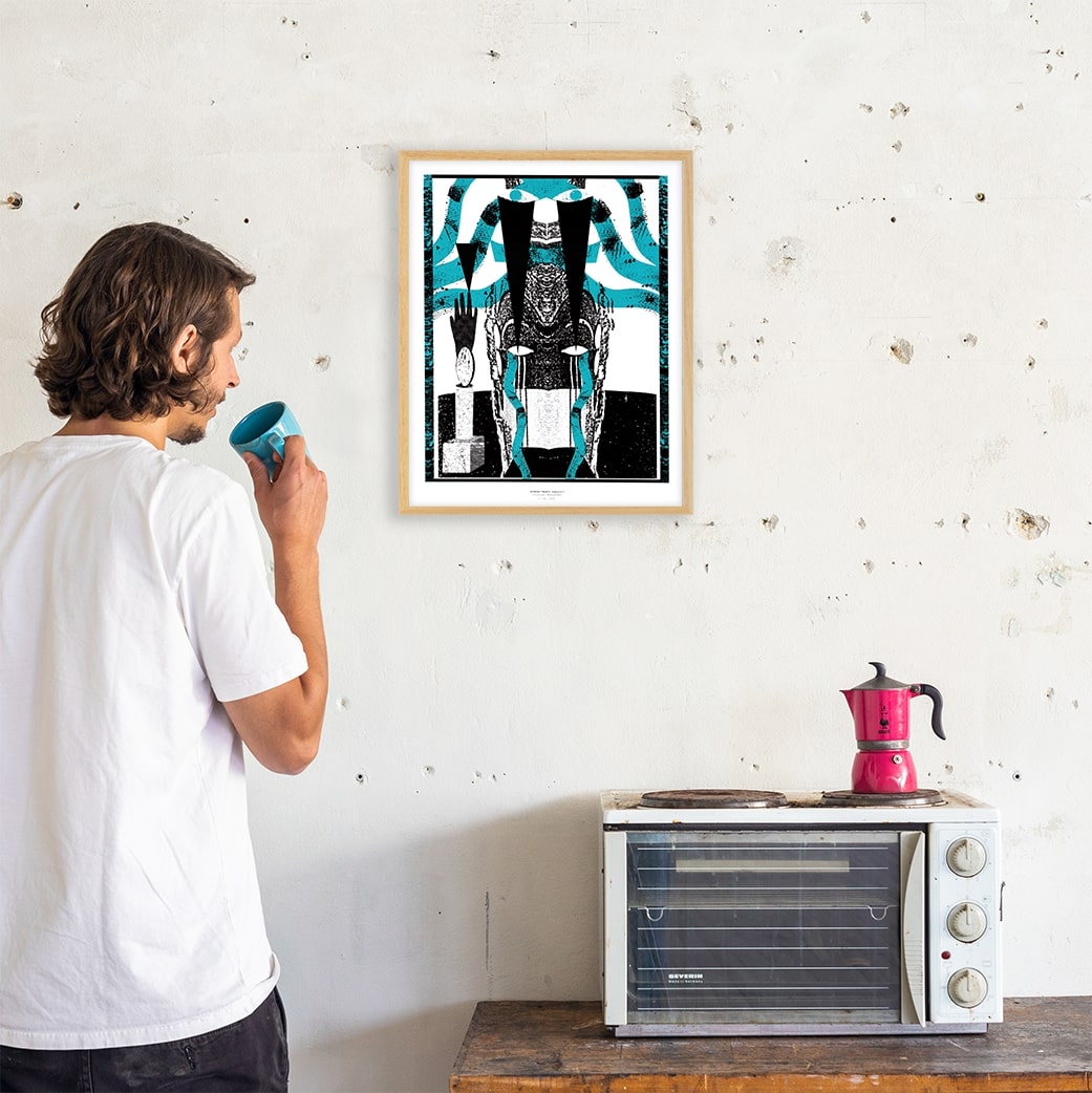 Emily Evans-Illustrated Man