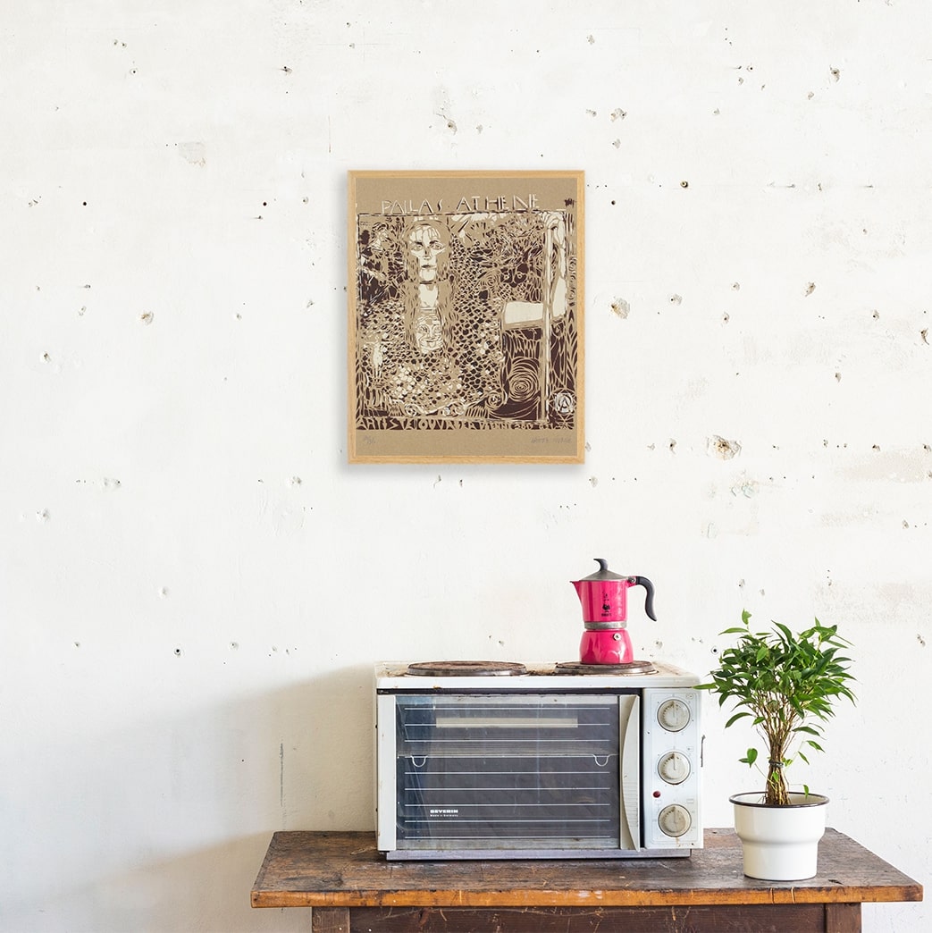 Artiste Ouvrier-Pallas athene